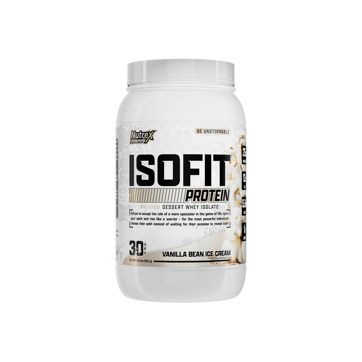Proteina IsoFit Nutrex 2LB 30 Servicios